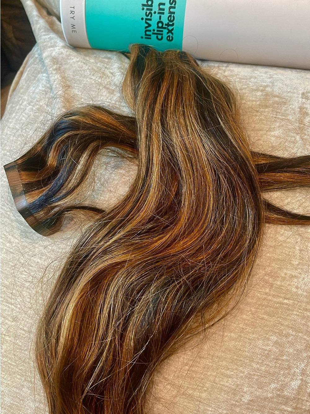 Invisibobble Brown & Honey Highlight Clip-In Hair Extension